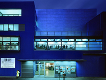 arts center at night
